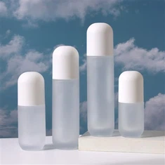 stikla pudele ādas kopšanai